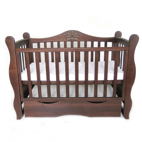 Кроватка-диванчик для новорожденных Lux-10 Корона Angelo